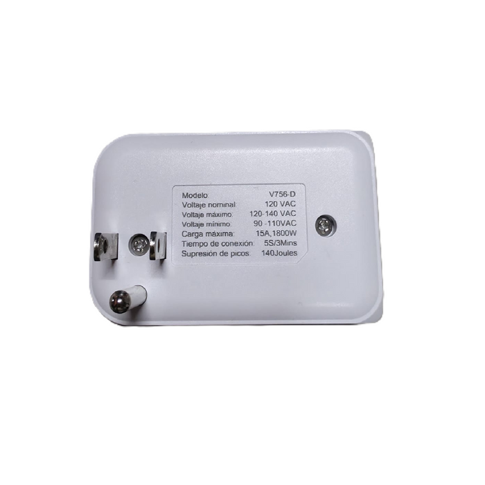 Protector de Voltaje Monofásico 120–140V 15A Mist MST-PV110-1P-15A