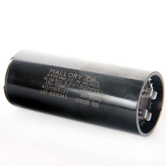 CAPACITOR 130-156MF 330V MALLORY CAP130A330M