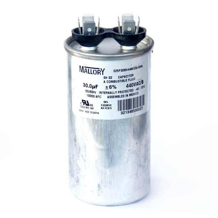 CAPACITOR MARCHA 30MF 440V CAP30M440M MALLORY