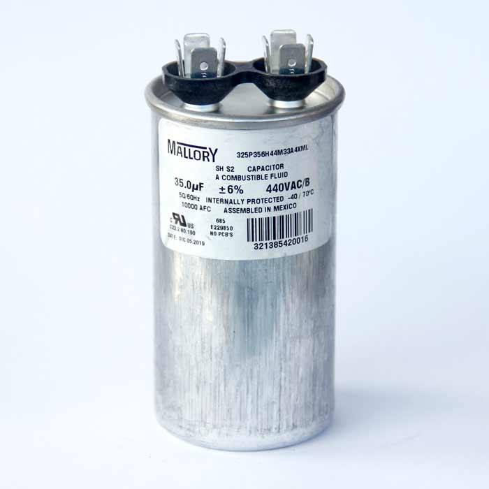 CAPACITOR MARCHA 35MF 440V CAP35M440M MALLORY