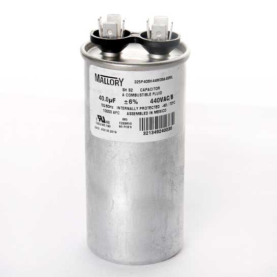 CAPACITOR 40MF MARCHA 440V MALLORY CAP40M440M