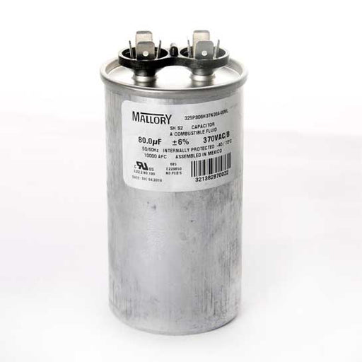 CAPACITOR 80MF MARCHA 370V MALLORY CAP80M370M