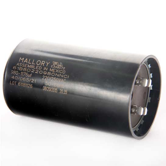 CAPACITOR 980-1020MF 220V MALLORY CAP980A220M