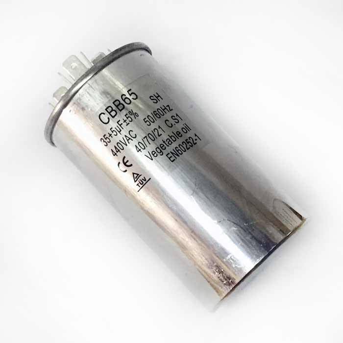 CAPACITOR 35+5MF MARCHA DUAL 440V CAP35+5M440CH