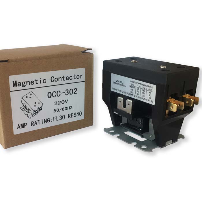 CONTACTOR 30AMP 2 POLOS 220V. VR2P30A220