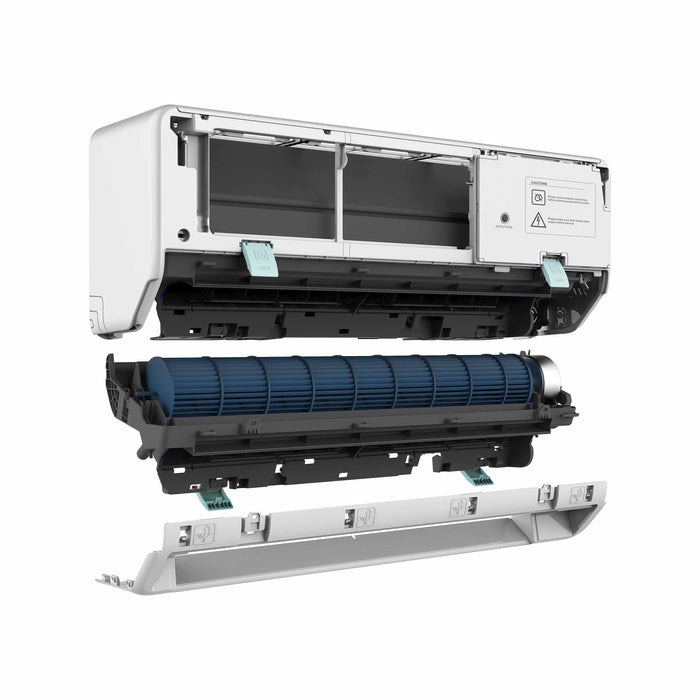 Aire Acondicionado MiniSplit Midea All Easy Pro Inverter 12000 BTU Solo Frío 220V Msepb-12crfn8-Qd3w