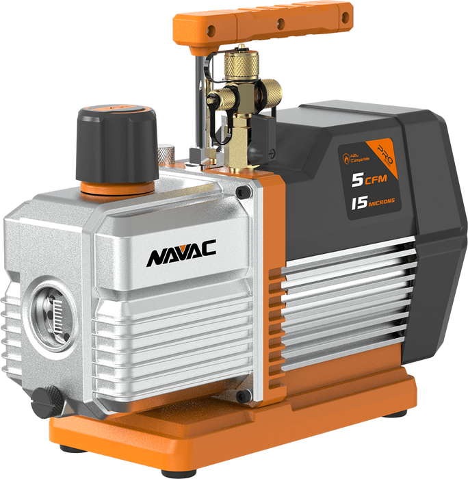 Bomba De Vacío 5cfm 2 Etapas Navac Np5dp2