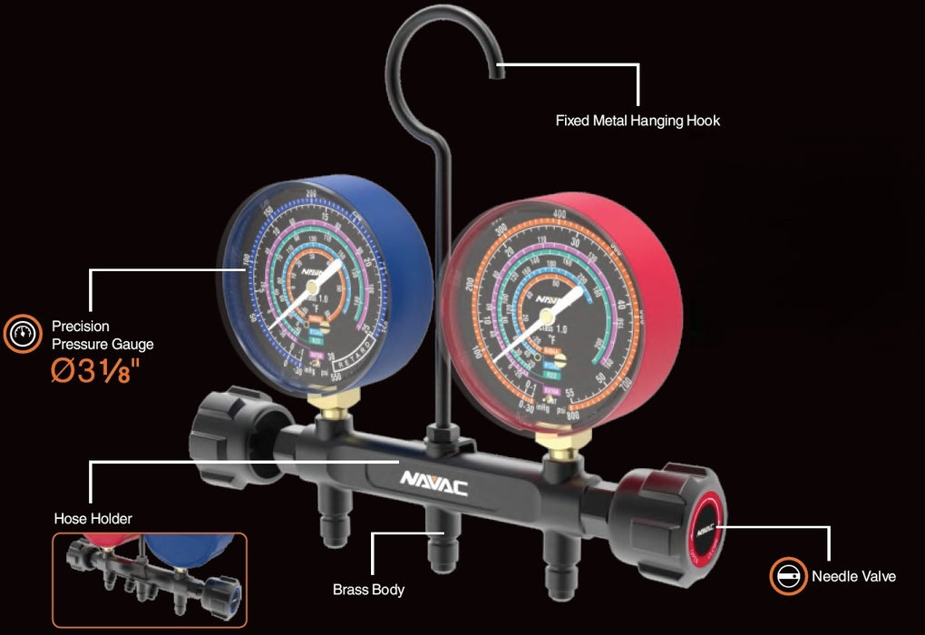 Manómetro Navac Nmg11a